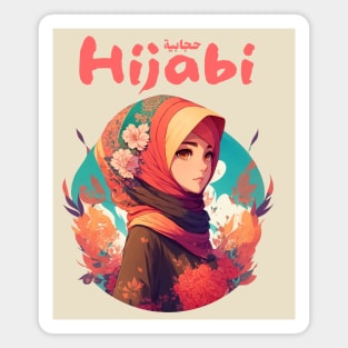 Hijabi Anime Magnet